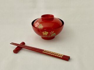 輪島塗　高級漆器　漆芸　しばた　柴田康時作　長寿椀 輪島塗 高級漆器 漆芸 しばた 柴田康時作 長寿椀